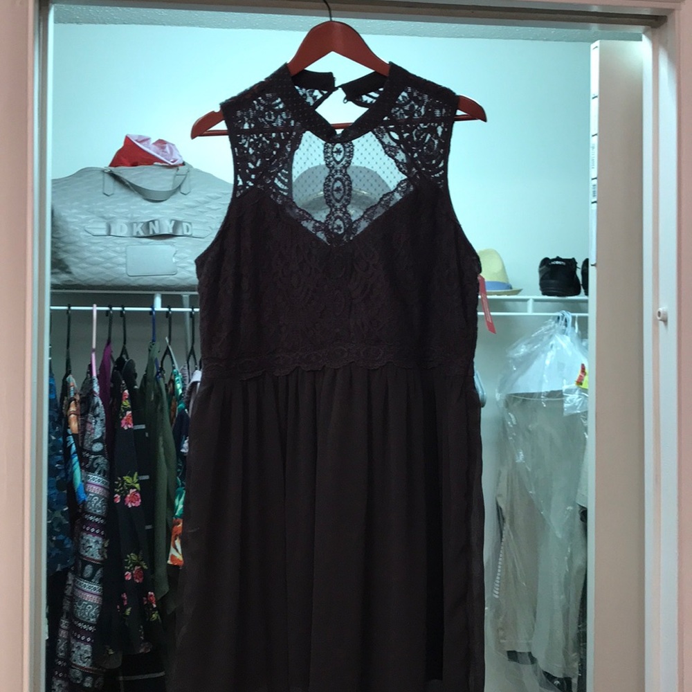 Lace any season wear dress